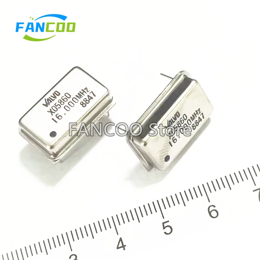 5pcs 16M 16MHZ 16.000M 16.000MHZ Crystal Oscillator Active OSC DIP-4 Rectangle Full Size 3.3V 5V