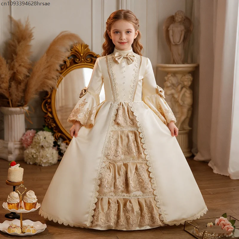 

Mädchen Royal Court Theme Queen Cosplay Gown Princess Role Play Lolita Costume Birthday Party Evening Stage Performance Attire