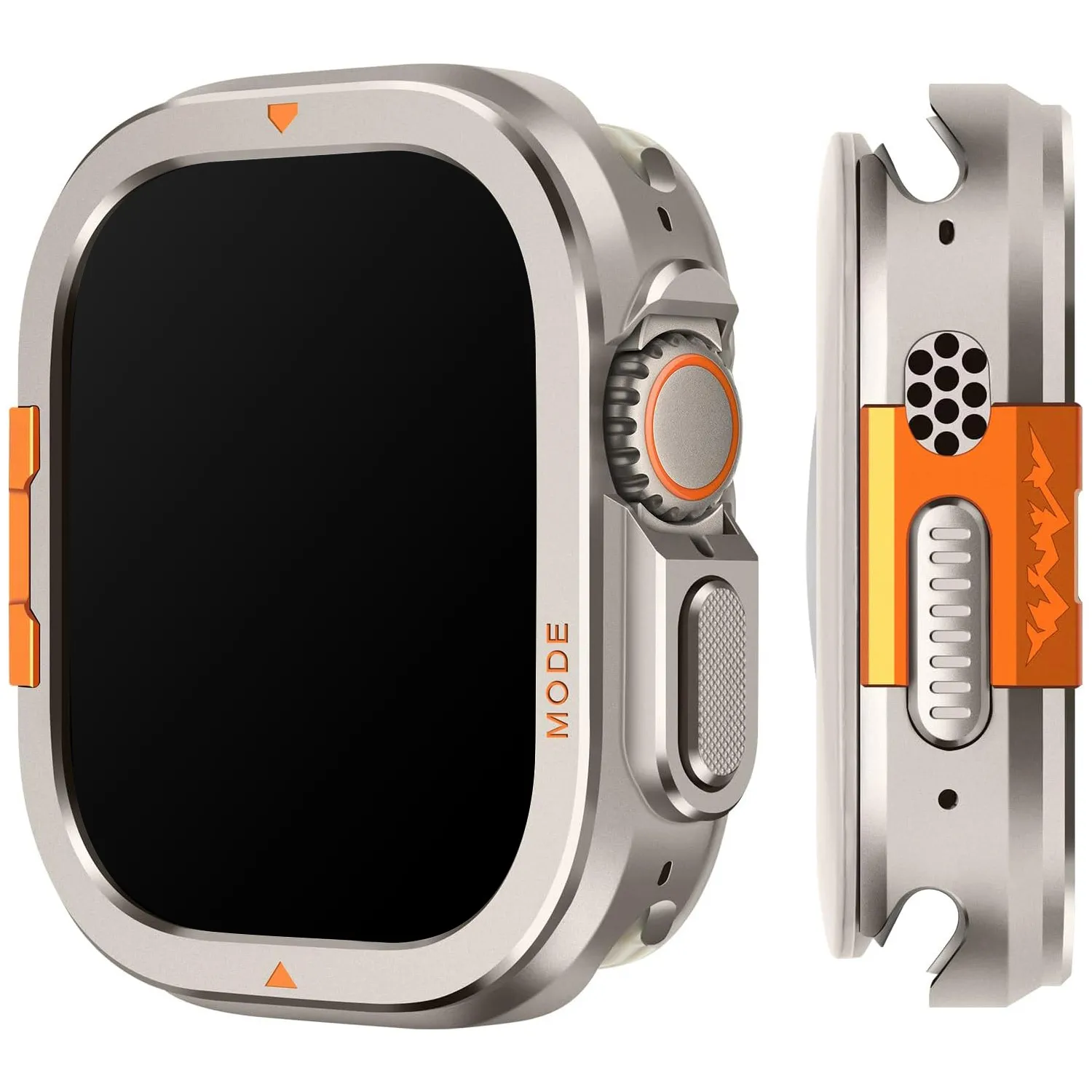 Die Schutzhülle ist geeignet für die Metallgehäuse der Apple Watch Ultra 3/2/1 (49mm), Serie 11/10 (46mm), 6/5/4 (44mm). – Detail 11