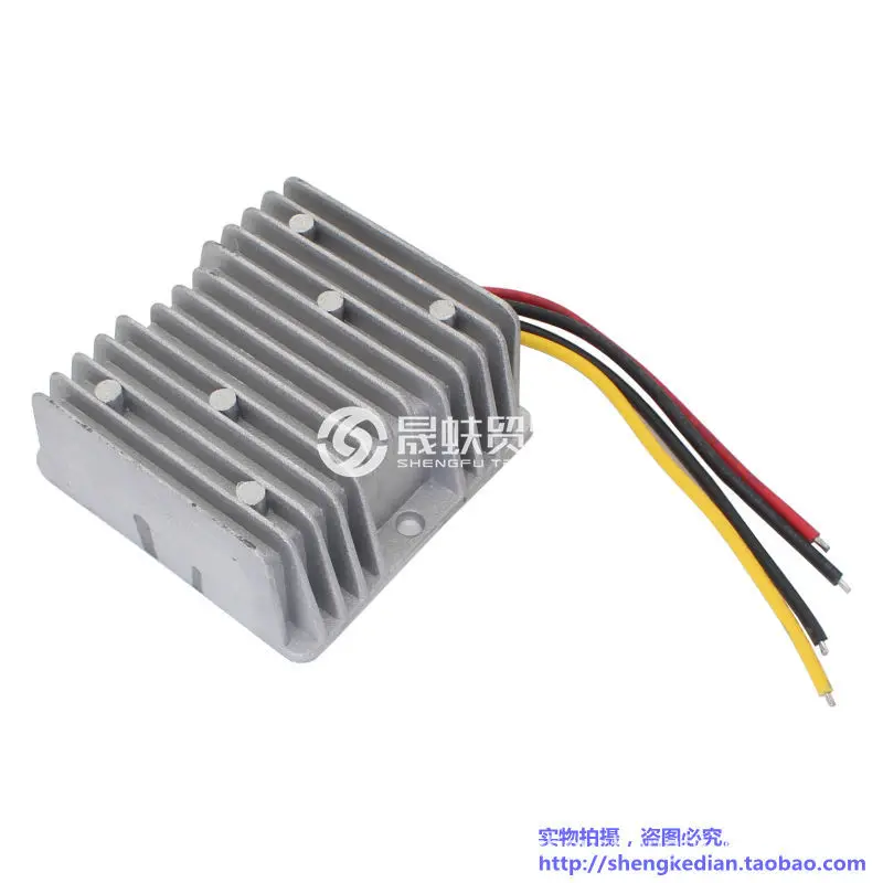 DC-DCSynchronous Fixed Booster Power Module 10-22V12VL24V5AWaterproof Aluminum Case Glue Filling120W