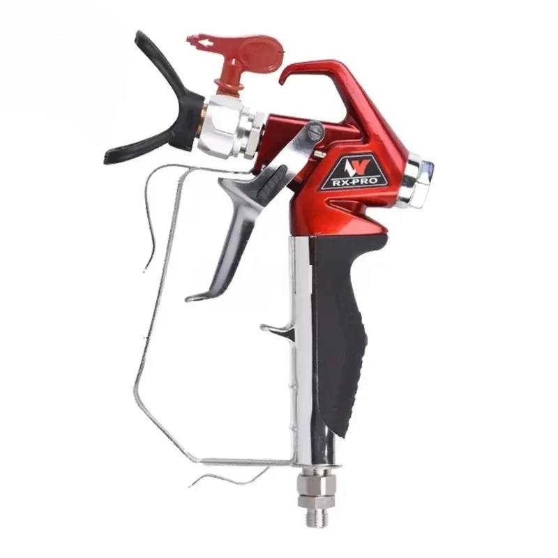 Wetool RX-Pro Red Series High Pressure Airless Paint Spray Gun 538020 with 517 Tip and Guard 0538020