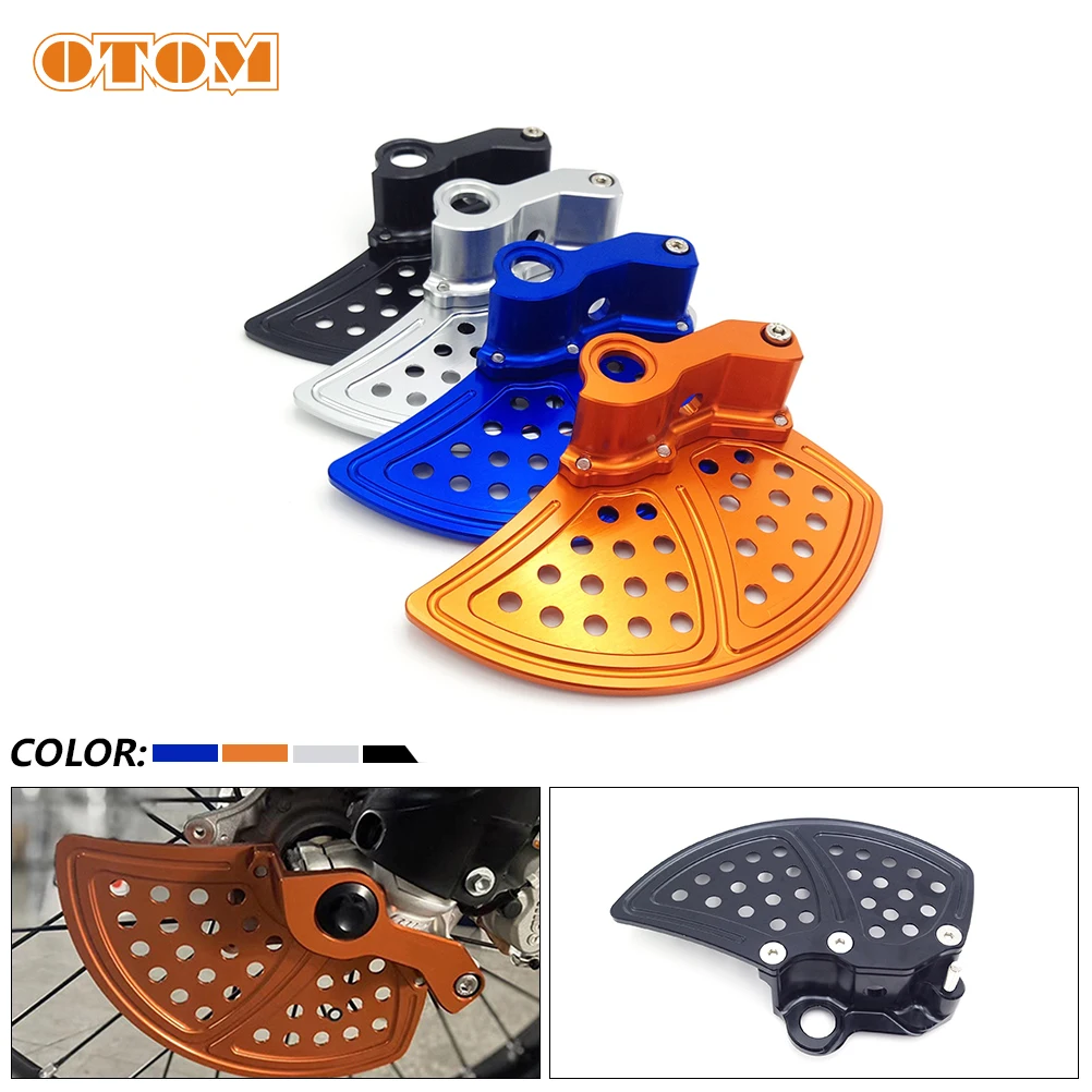 

OTOM Motorcycle Front Brake Disc Guard Protector Cover 22mm Axle For KTM 125-500 SXF XCW EXCF TE HUSQVARNA 125-500 GASGAS