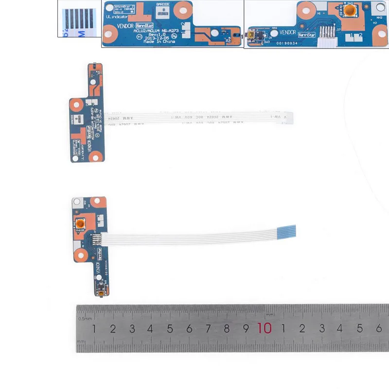 New Laptop Cable For Power Button Board For Lenovo G50-30 G50-45 70 80 Z50-75 PN:NS-A273