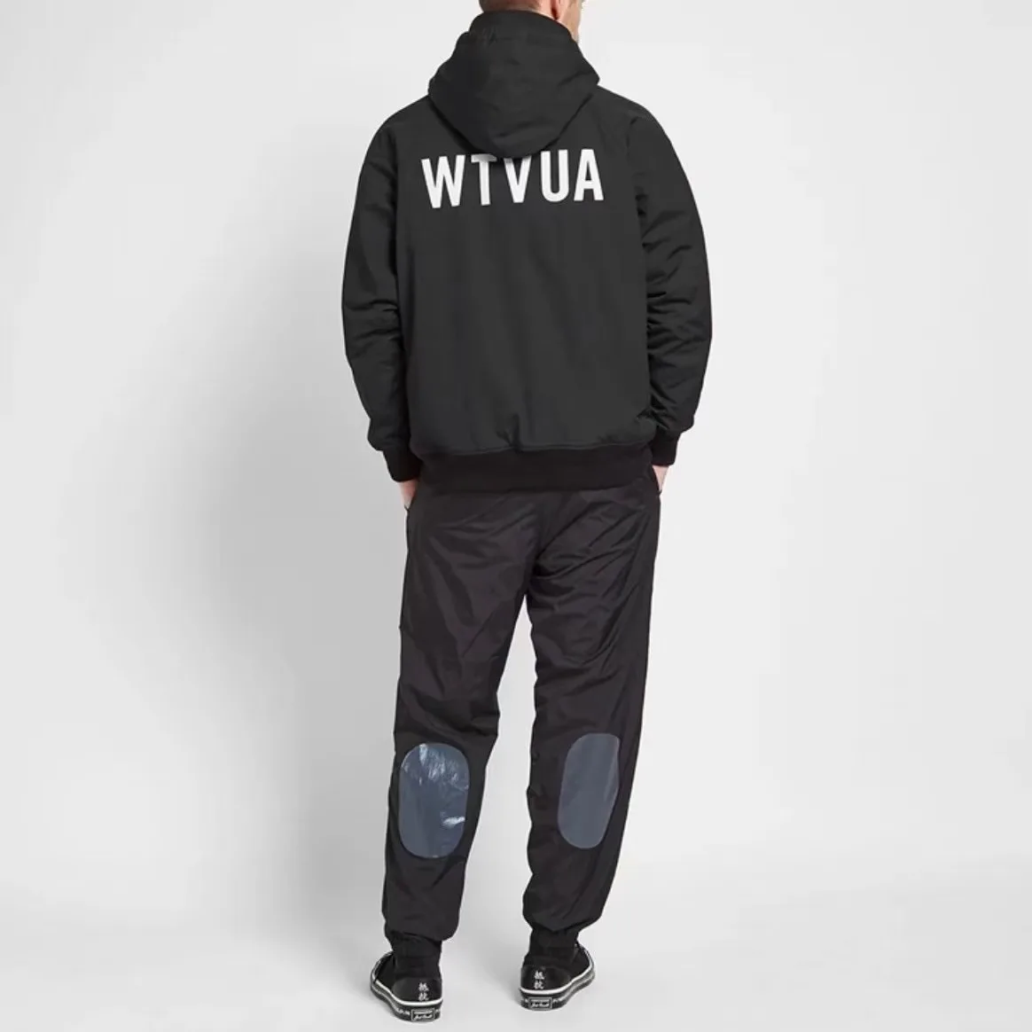 

WTAPS INCOM Fce Jaet с капюшоном на подкладке, осень-зима, новинка Sle Youth (3) Свободная посадка на молнии, цветная верхняя одежда