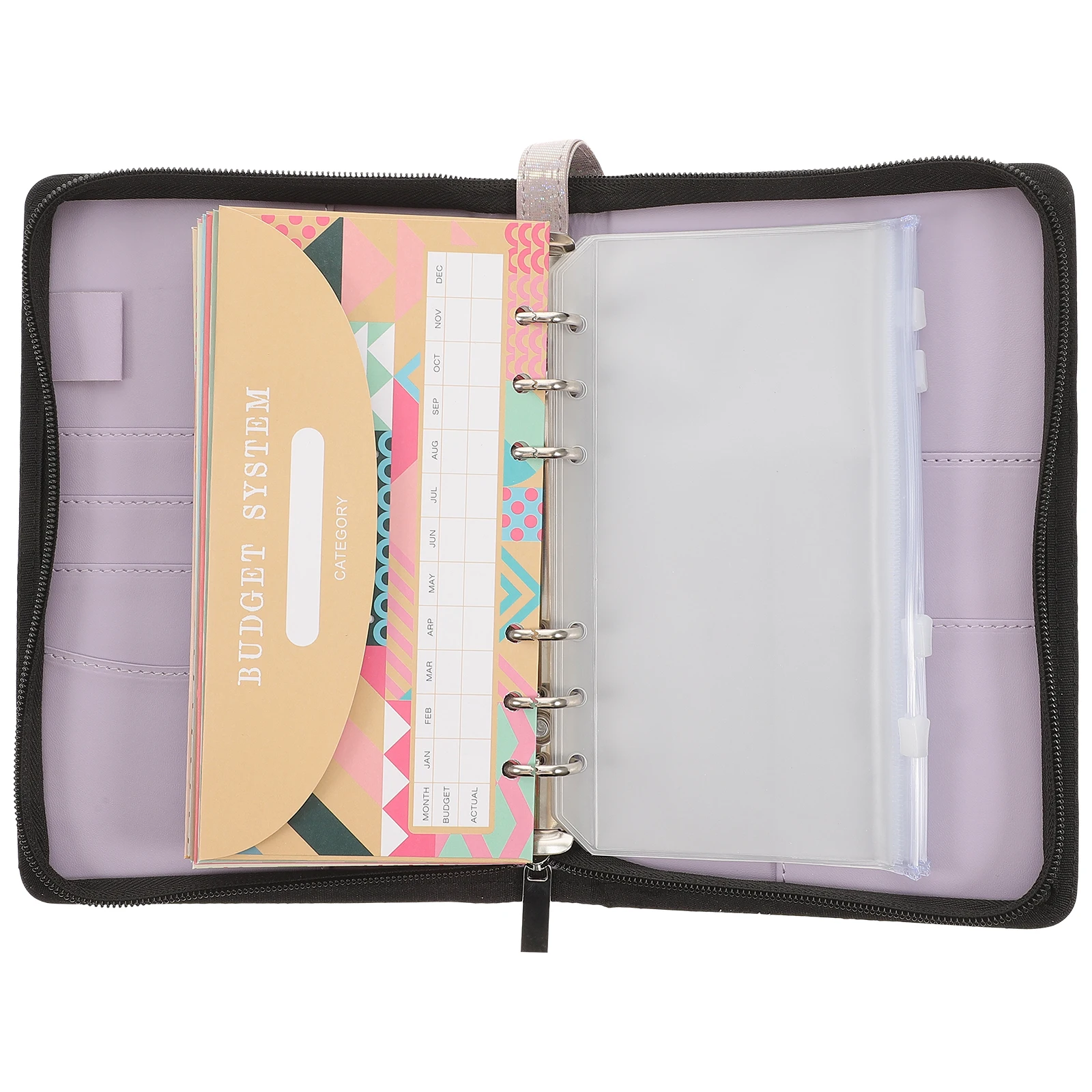 

Budget Envelope Wallet Money Purses Practical Clutch Bag Multiple slots Storage Cash Envelopes ganizer Portable Small Size PU