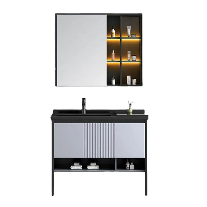 

Bathroom cabinet, washing table, washbasin, wash basin combination, paint-free solid wood simple wash basin cabinet combination