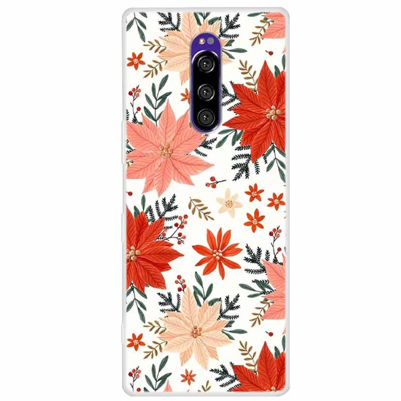 For Sony Xperia 1 Case Luxury Animals Transparent Cover for Sony Xperia1 XZ4 SO-03L SOV40 J8110 J9150 J8170 Phone Shells Covers