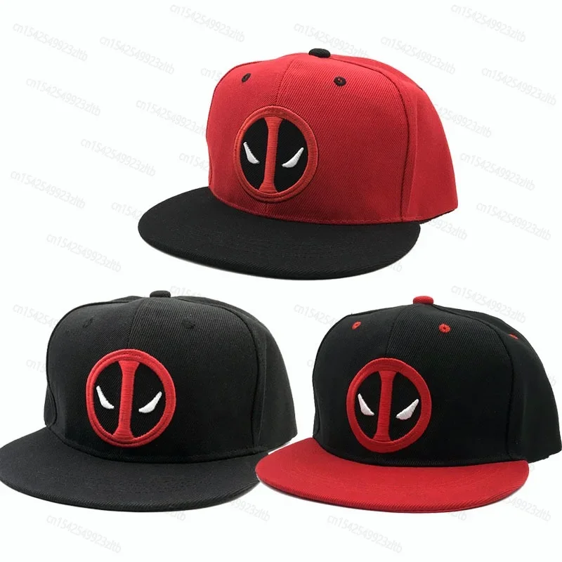 2024 Nieuwe Product Disney Deadpools Cartoon Baby Hap Snapback Hiphop Kids Baseball Cap Boy Girl Caps Verjaardagscadeau Een Vriend