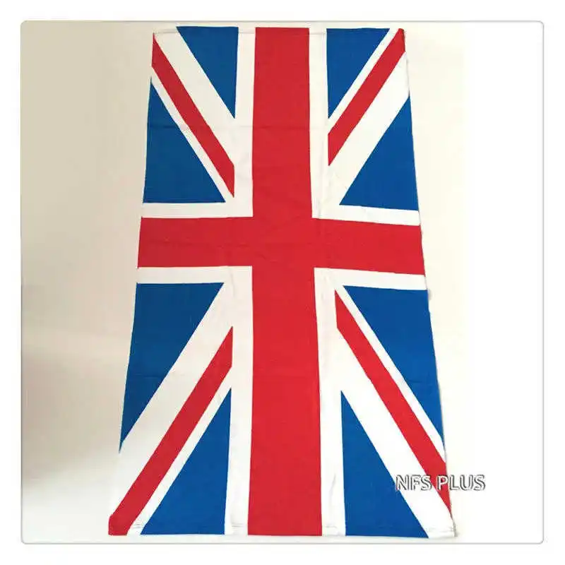 Soft Microfiber Beach Towel British Flag Design 70x150cm Quick Drying Super Absorbent Travel Sport Gym Bath Towels For Adults