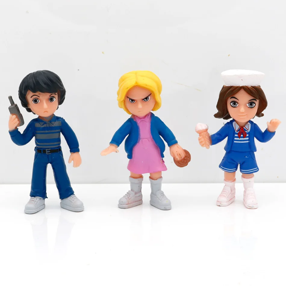 6 قطع من شخصيات نباتات آكل اللحوم من ستيف الساخن، نموذج تزيين سطح المكتب، زينة هدايا عيد الميلاد #2