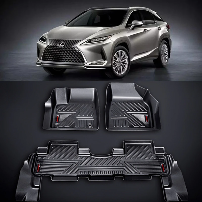 Use for Lexus RX350 RX450 custom car All-Weather TPO car Floor Mat Fit For RX300 RX350 RX450 waterproof trunk mat car floor mat