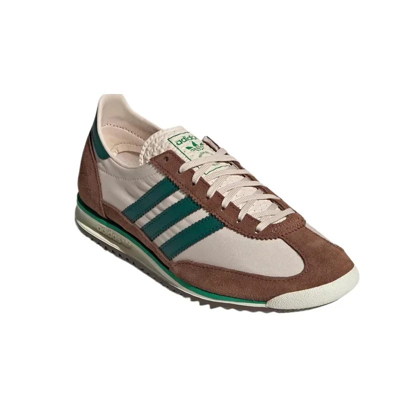 Adidas Originals SL 72 RS mujeres y hombres Beige-marrón Low Top Vintage resistente al agua zapatos para correr de entrenamiento alemanes JH8648