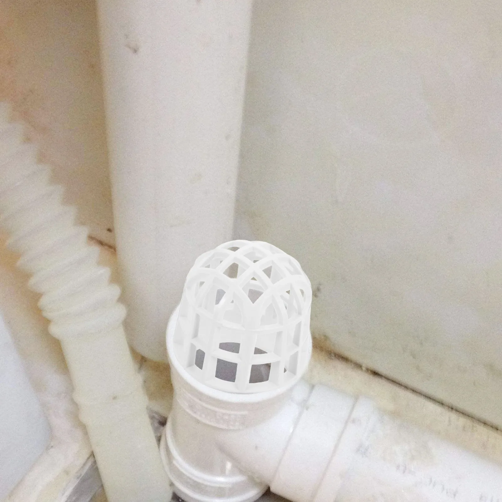 Plastic Downspout Guard Gutter Screen Leaf Filter for Outdoor Drain Cover Patio Terrace Shower Balcony Efficient Drainage Gutter