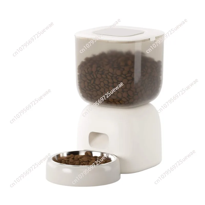 3L Automatic Pet Feeder Smart Food Dispenser Cat & Dog Timer Stainless Steel Bowl Automatic Dog & Cat Pet Feeding Pet Supplies