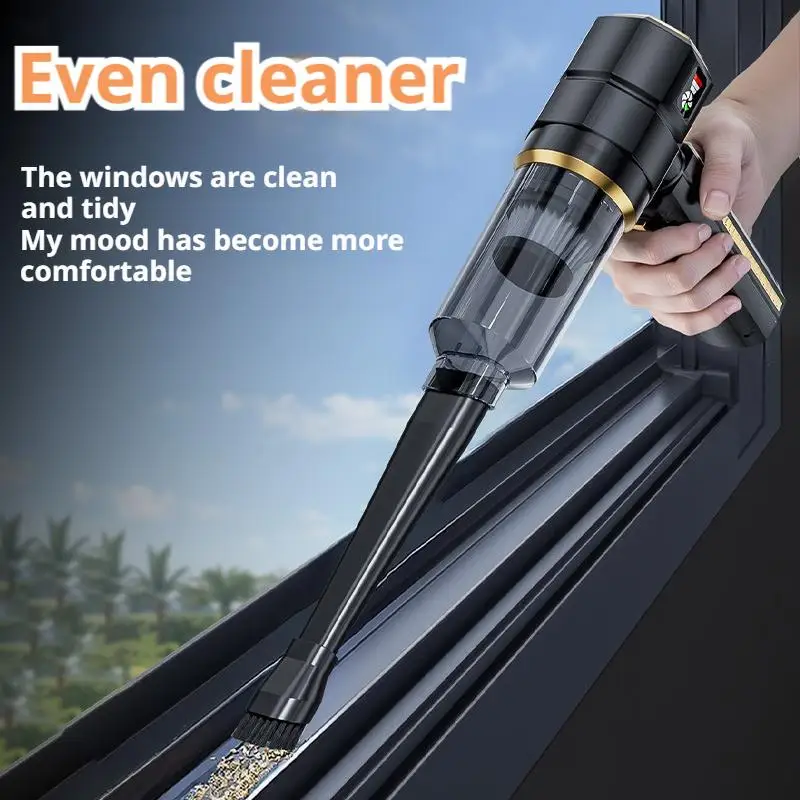 Car Vacuum Cleaner 16000pa High Power Portable Handheld Wireless Brushless Motor Blow Inflate Clean Tool With Type-C Charge