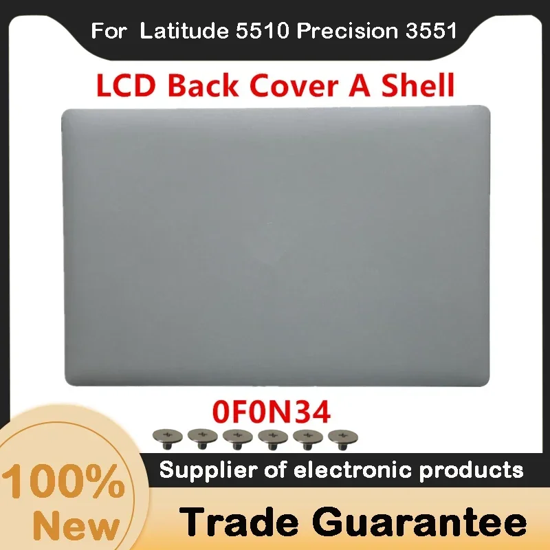 

New For Dell Latitude 5510 Precision 3551 0F0N34 F0N34 Laptop LCD Back Cover Assembly