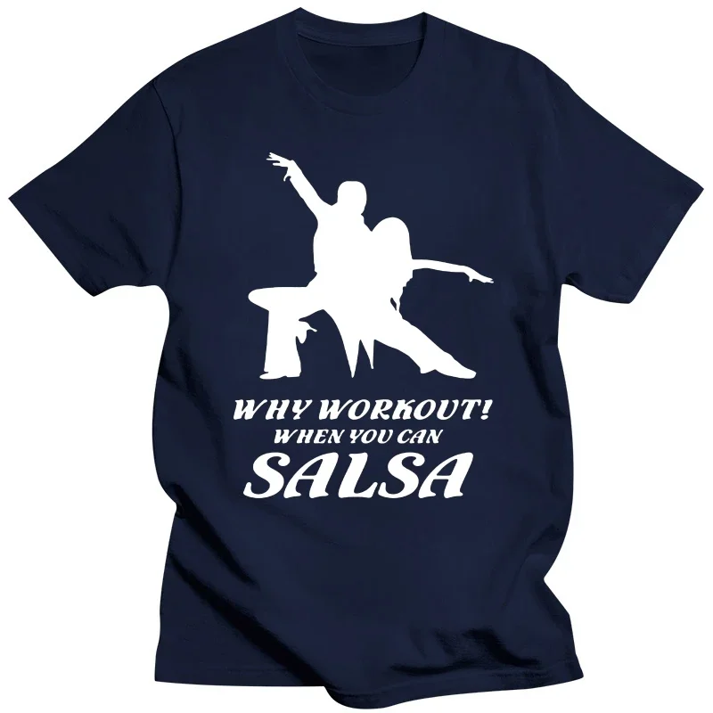 Novelty Awesome SALSA Dance T Shirts Graphic Cotton Streetwear Short Sleeve Birthday Gifts Summer Style T-shirt Mens Clothing