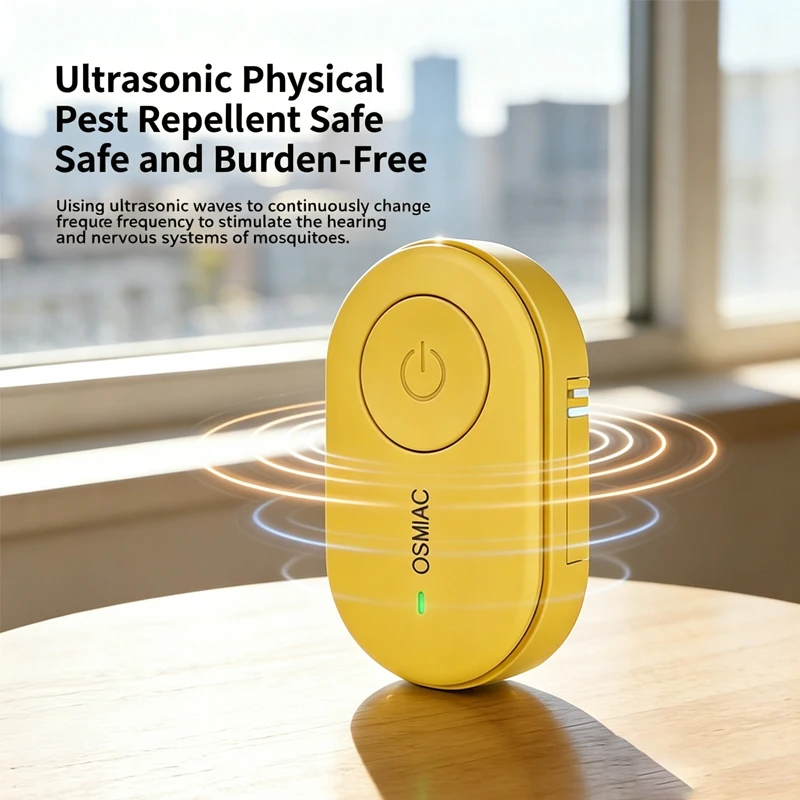 Ultrasonic Insect Repellent Children's Pet Electronic Mosquito Repellent Anti Flea Mite Parasite Outdoor Insect Killer Repeller
