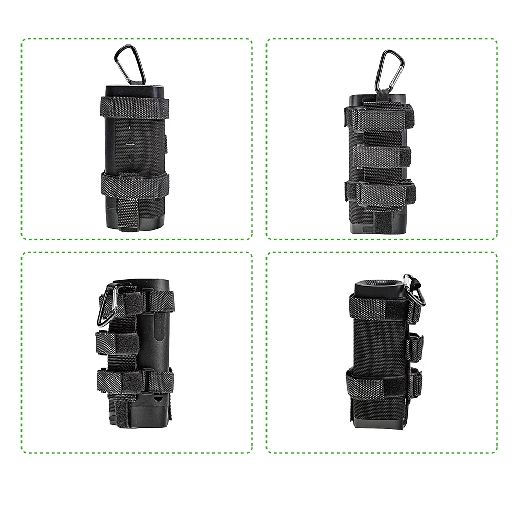 ABLB-Bluetooth Speaker Mount For Bike Adjustable Strap Bracket Holder Portable Speaker Mount