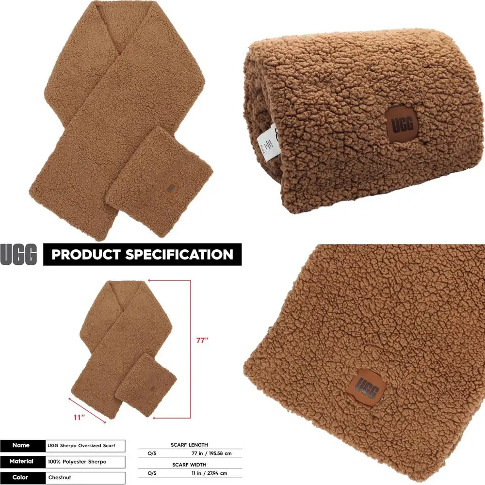 وشاح شيربا نسائي كبير الحجم - دفء فاخر من القطيفة لفصل الشتاء #1