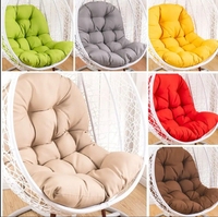 Balcony Egg Chair Cushion Seat Pad Swing Hanging Chair Mat Pillow Patio Garden Outdoor Thickened Hammock Rocking Chair Seat