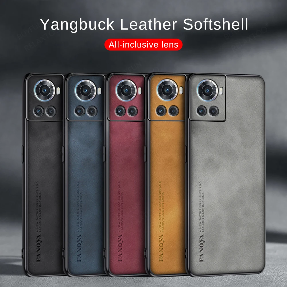 For Oneplus 10 10T 9 8 7T Pro 6T 5T 5 9R10R Case Soft PU leather Skin Slim protective Back Cover For OnePlus Nord 2 2T N100 N200