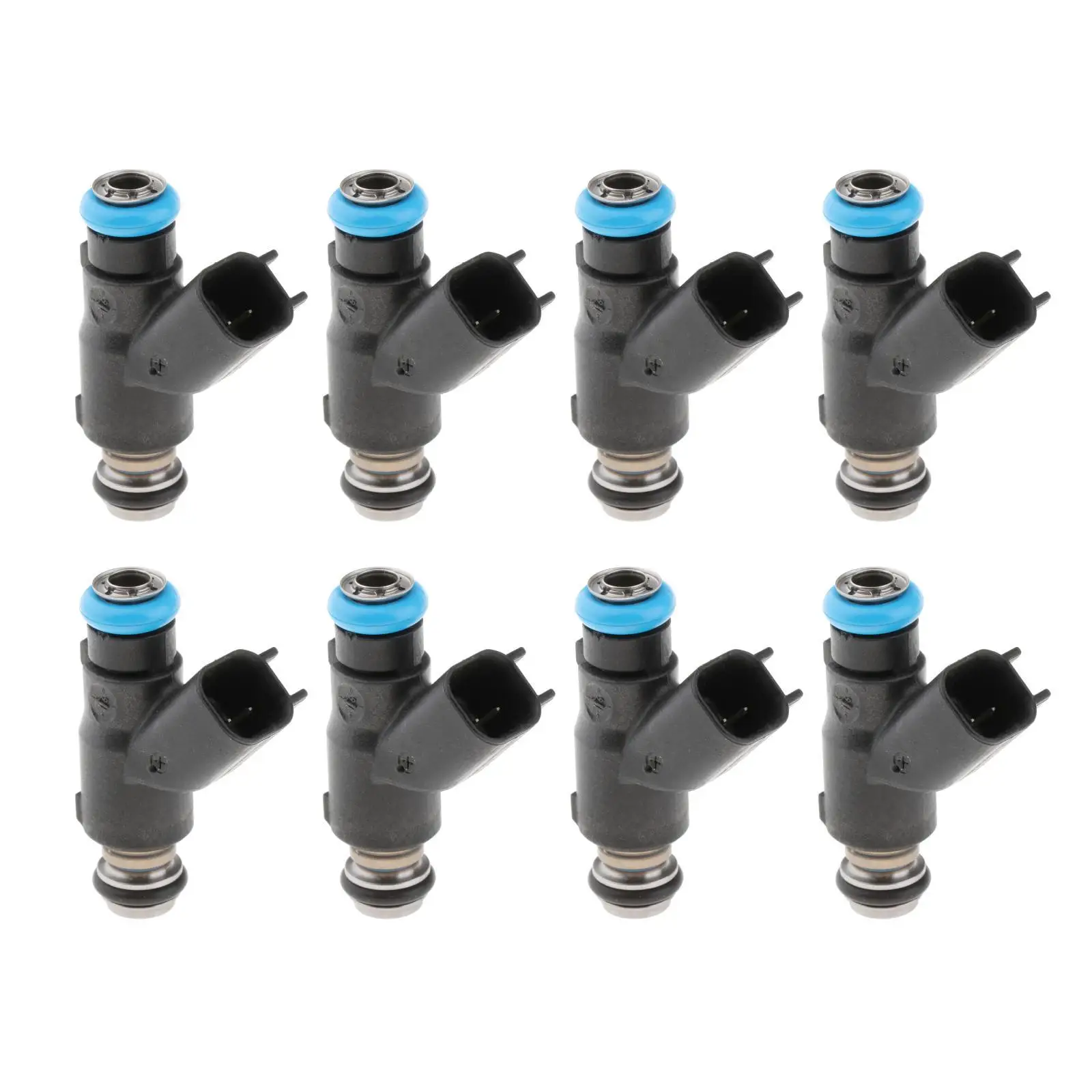 Set of 8 New 12613411 1261341  Injectors Fit for 2010-2013     Automobile Accessories Black