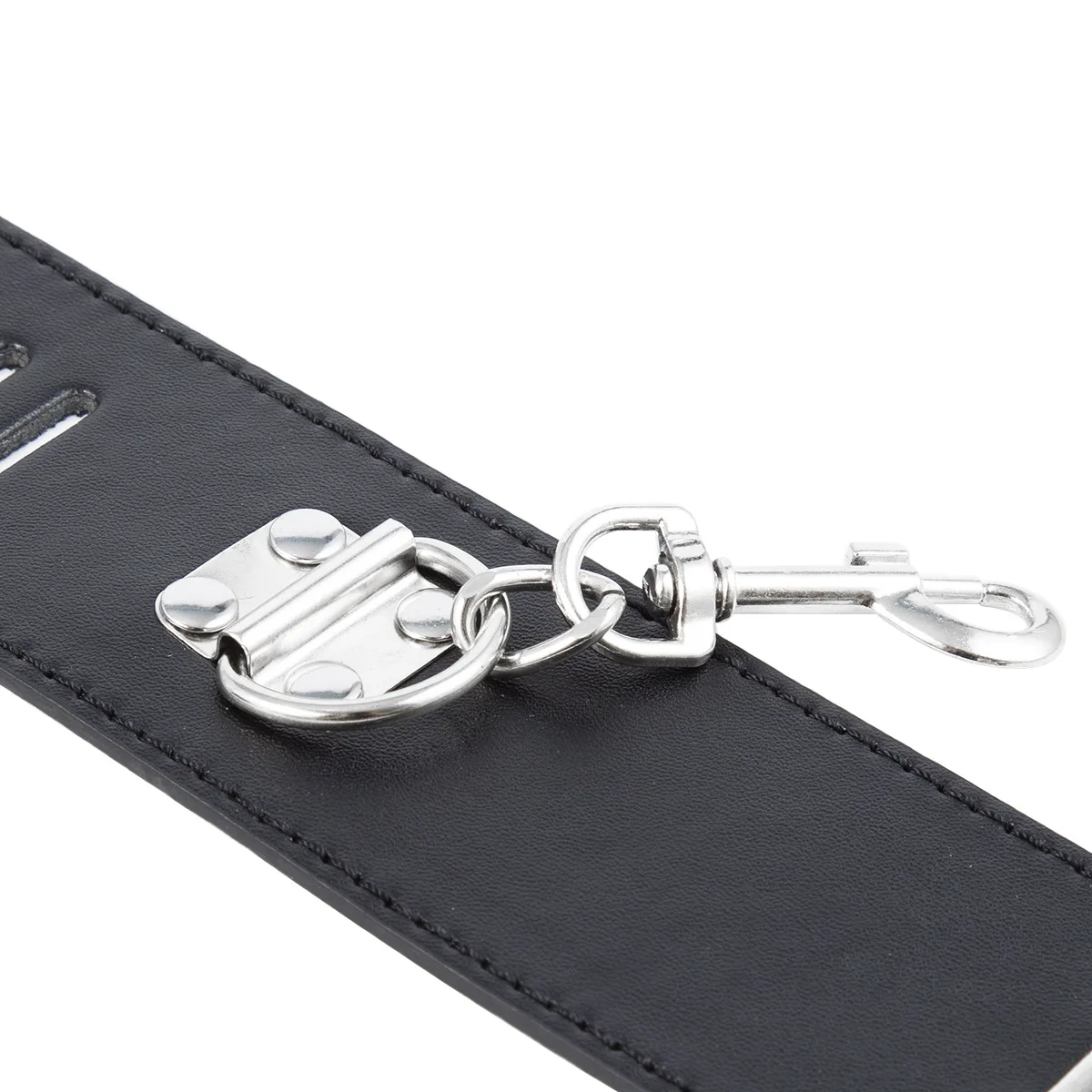 Leg Cuff Neck Restrain Kit of Fetish Stainless Steel Extend Spreader Bar Handcuff Set for Adult Couple SM Slave Harness view 6