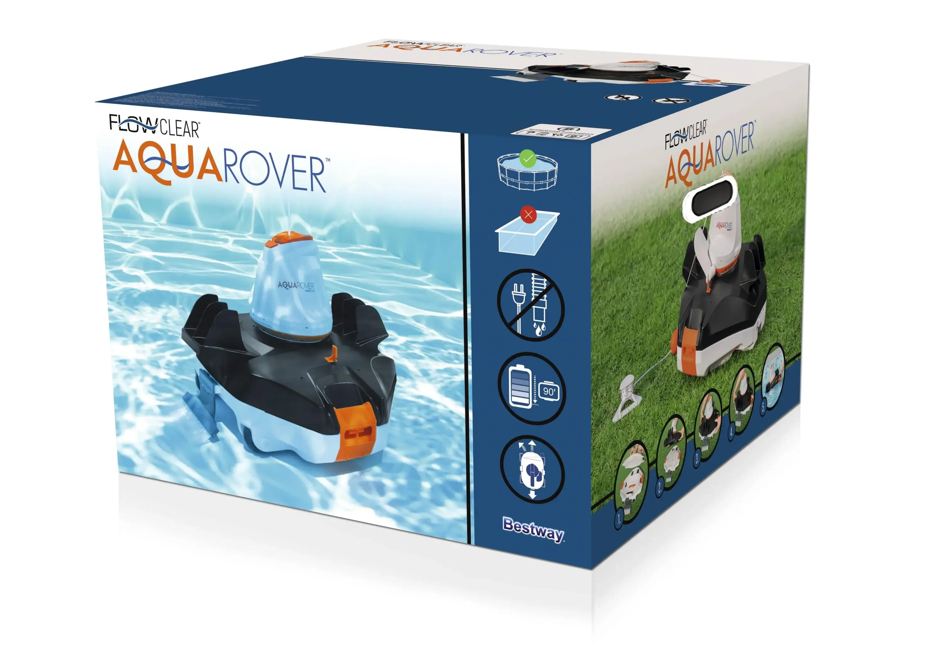 58622 Pool & Accessories  Swimming Pool Automatic  Robot Cleaner