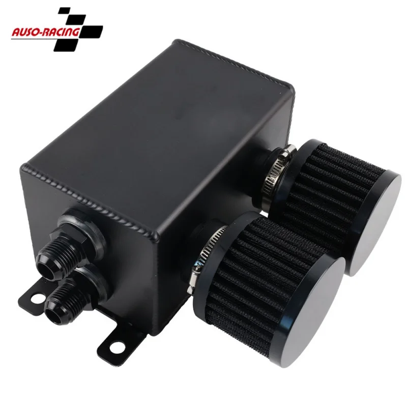 Cross-border hot sellingAN10Engine oil breathable pot 1.2L Engine Fuel Tank Aluminum Material with Double Baffle Filter