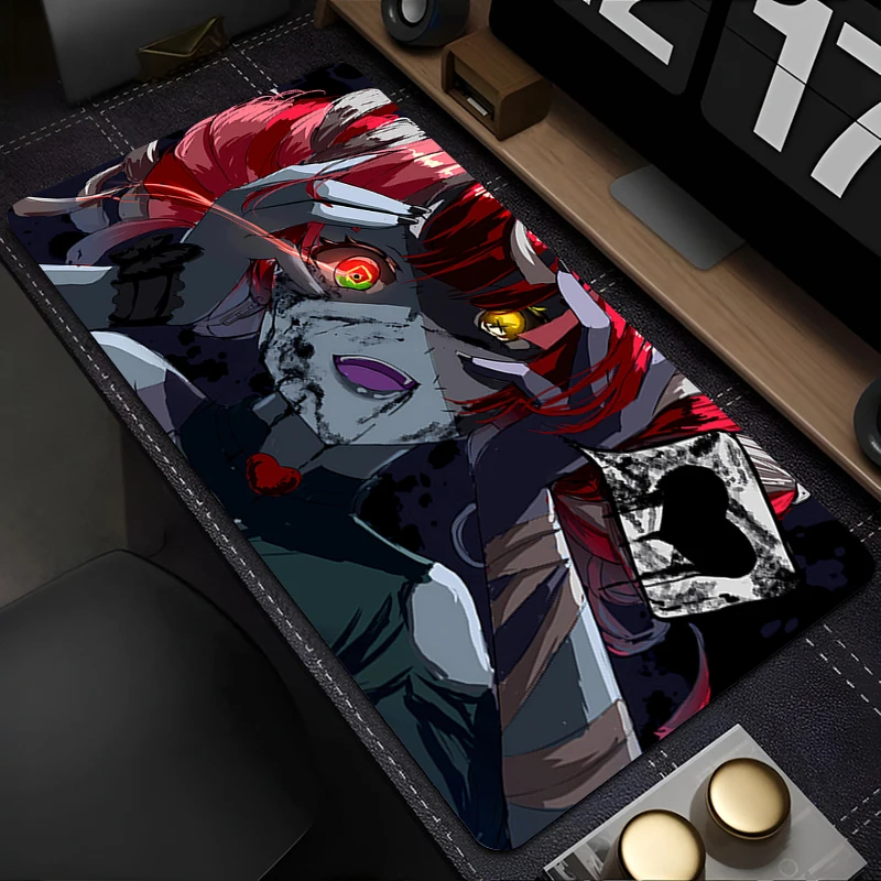 

Коврик для мыши для ноутбука, коврик для мыши, офисные аксессуары для ПК, коврик для клавиатуры, резиновый коврик для чашки, мягкий коврик для мыши Hololive Kureiji Ollie, большой настольный коврик