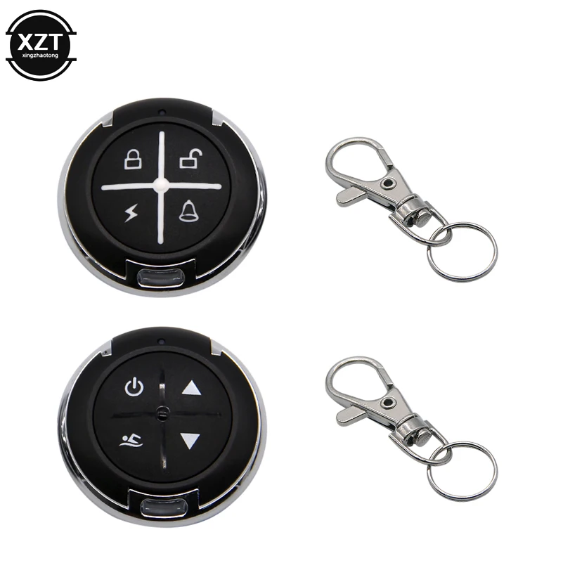 NEW 433Mhz Remote Control Copy Controller Wireless RF 4 Channel Electric Round Cloning Switch For Gate Garage Door Car Keychain