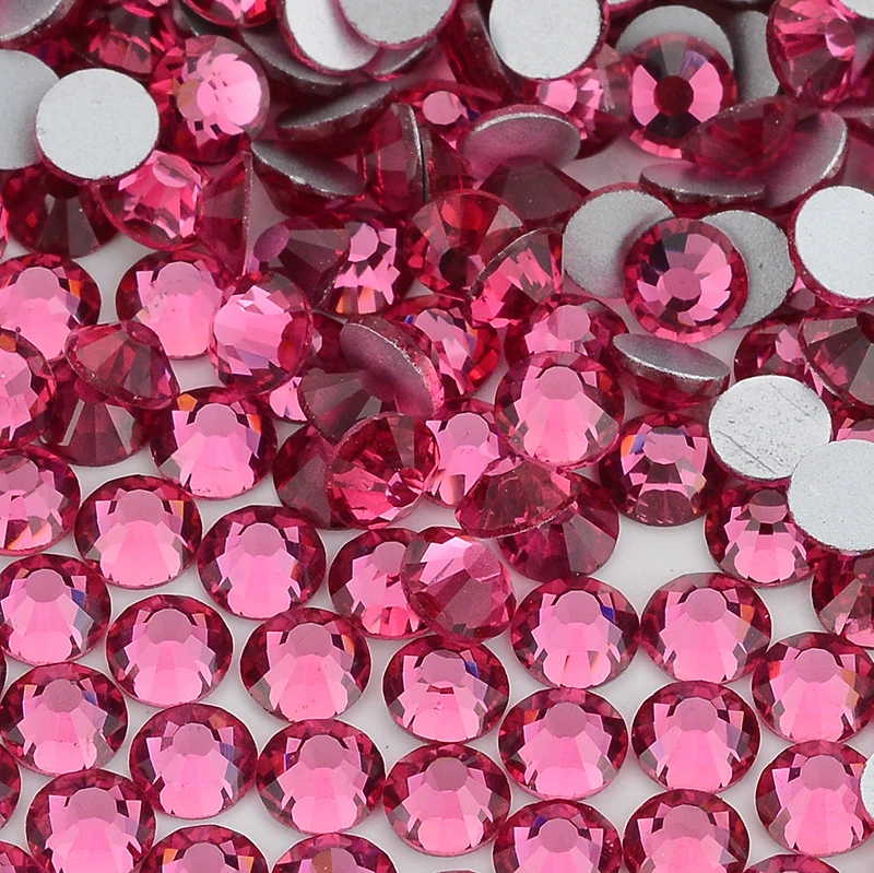 SS6-SS20 1440 Stück Glaskristall-Strasssteine, nicht Hotfix, Bastelbedarf, flache Rückseite, Glitzersteine, Nagelkunst-Dekorationen, DIY-Zubehör – Detail 21