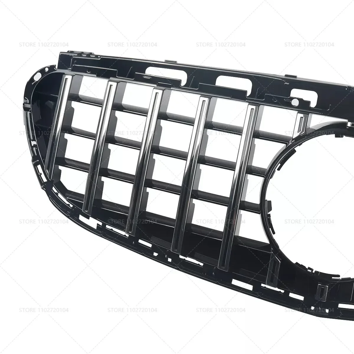 for 2009-2013 2014-2015 W212 E-Class Mercedes Benz E200 E300 E250 E350 E400 E550 GT Front Grille Upper Bumper Hood Mesh Grill