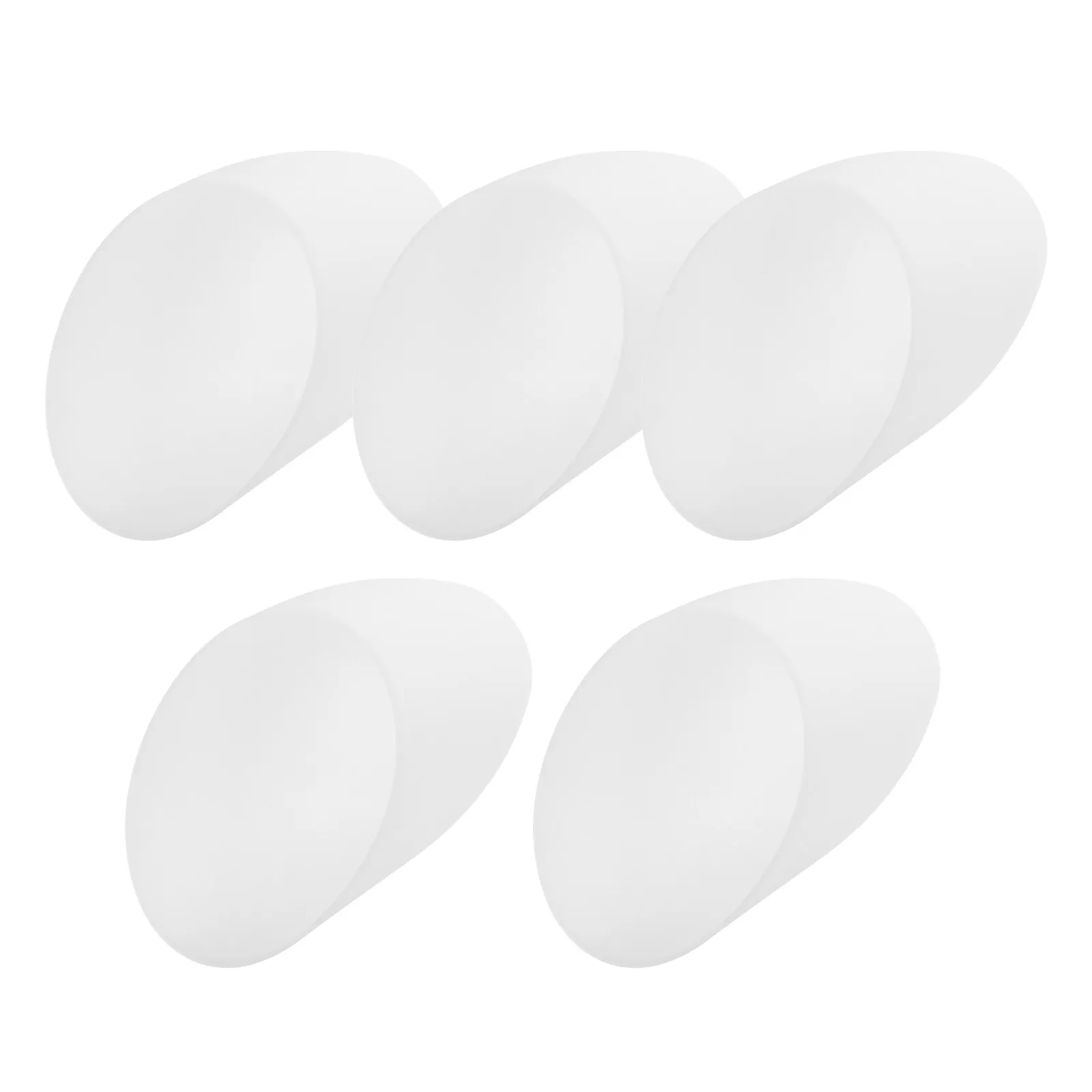 5Pcs Horseshoe Shape Lamp Shade Plastic Light Shade for Bedroom Living Room Office Study Room Eye-Friendly Bright Light
