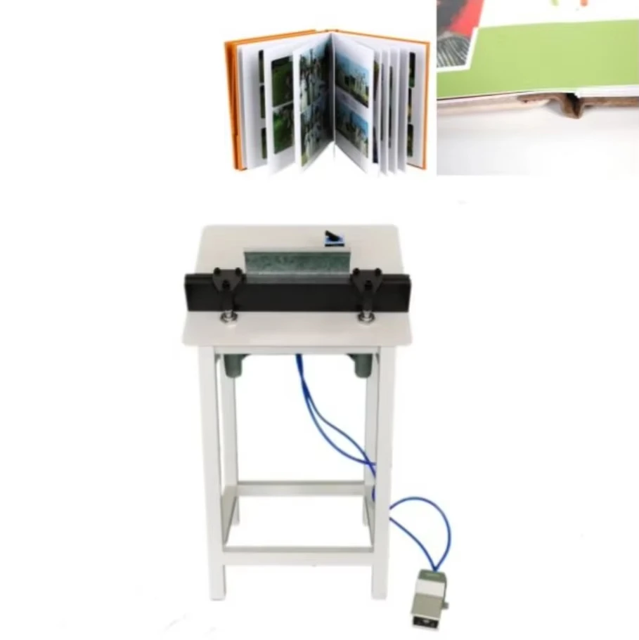 Pneumatic Creasing Finishing Flattening Pressing Photo Paper Album Equipment Machine Photo Album Binding Machine