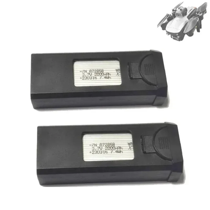 新しい 3.7V 2000mAh ドローンバッテリー LSRC S2S LS-S2S ミニドローン RC Qudcopter S2S バッテリースペアパーツ S2S