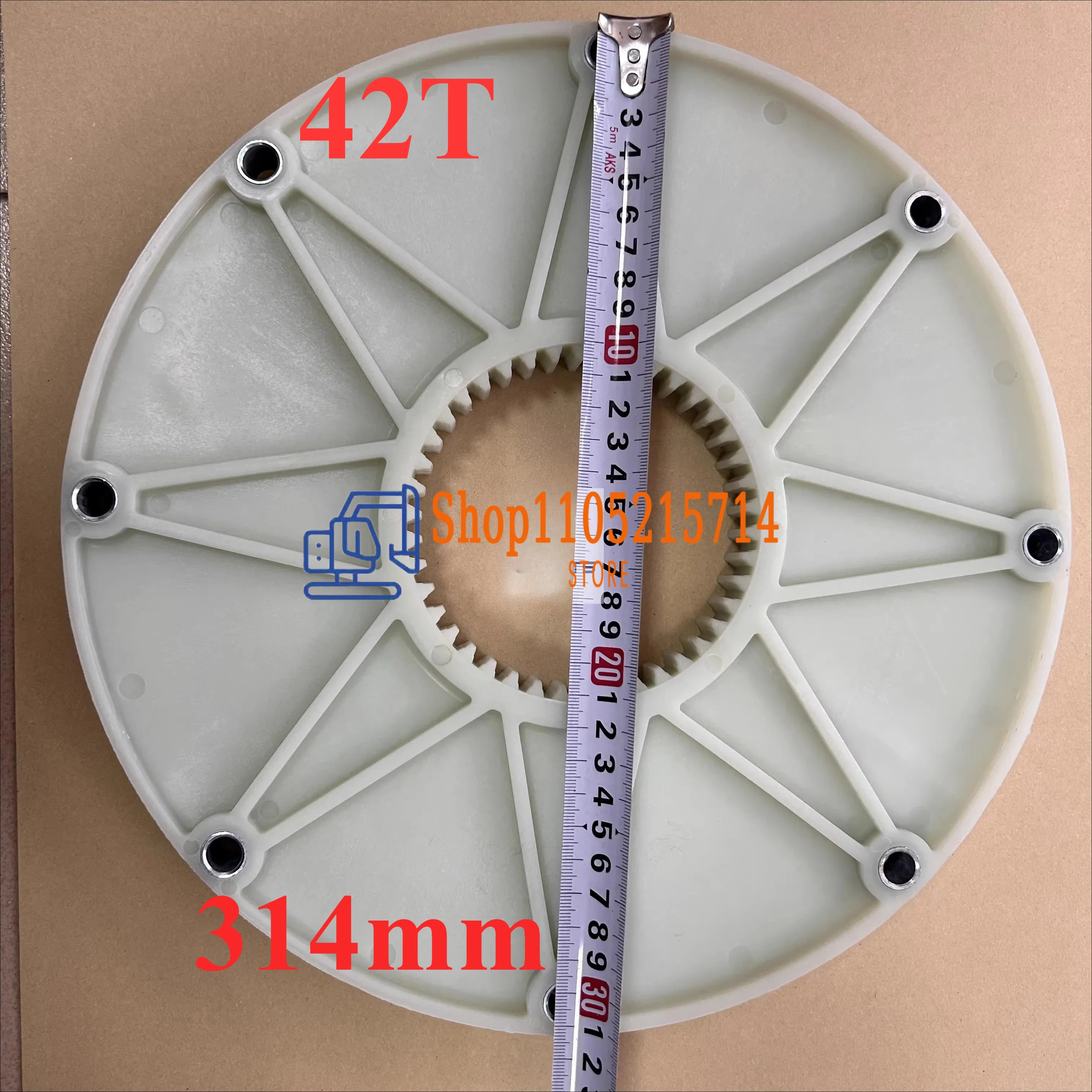 plaque-de-connexion-d'accouplement-bowex-65fle-pa-diametre-exterieur-31425mm-42-dents-plaque-a-bride-de-haute-qualite-adhesif-de-connexion