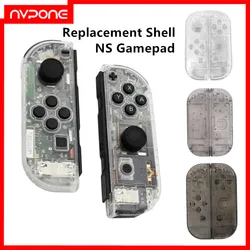 1 Pair Wireless Gamepad Left Right Transparent protect Cases For Nintendo Switch Joy-con Shell Set handle replace Housing
