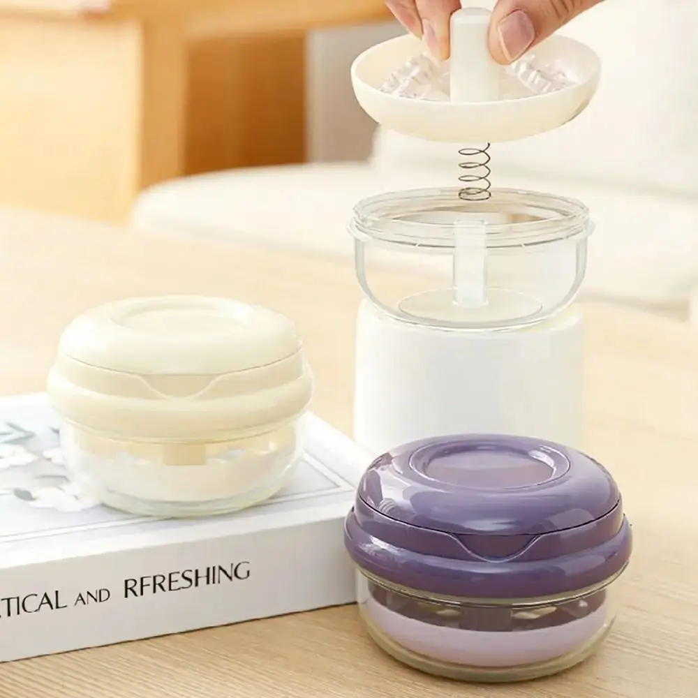 Elastic Lifting Portable Denture Case Clear Case No-Leak Design Denture Soak Cup Draining Function Sealed