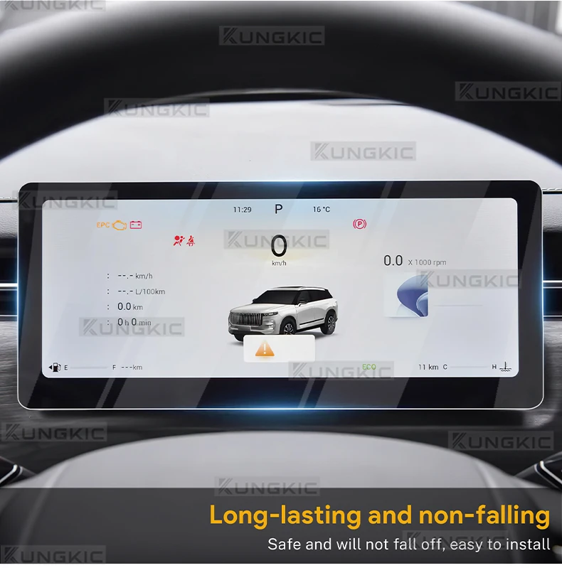 Gehärtetes Glas-Displayschutz für Chery Jaecoo J7/Chery Jaecoo 7 2023 13,2 und 14,8 Zoll Auto-GPS-Navigation und Armaturenbrett-Schutzfolie – Detail 6