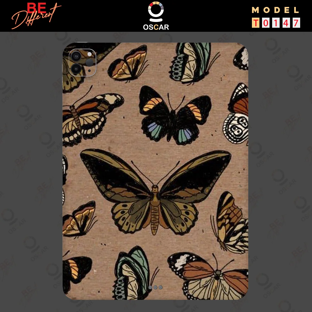 Tablet Sticker For 2025/2024 iPad Pro Air M4/M3 11/13 inch Colourful Skin anti-scratch Sticker Tablet Bezel Section Sticker