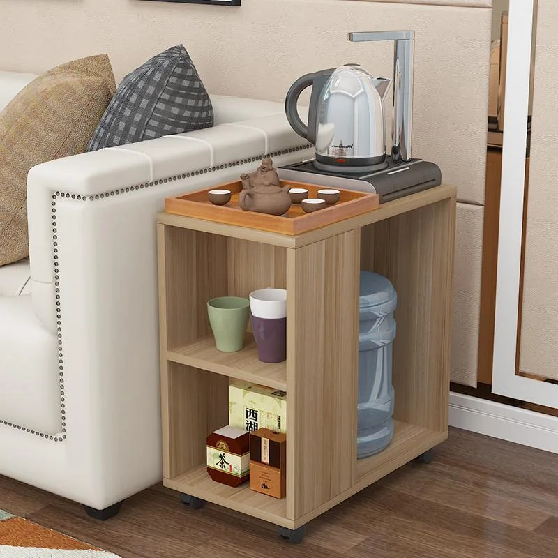 Tilt Out Trash Cabinet with Spice Rack Multi-function Kitchen Island on Wheels Free