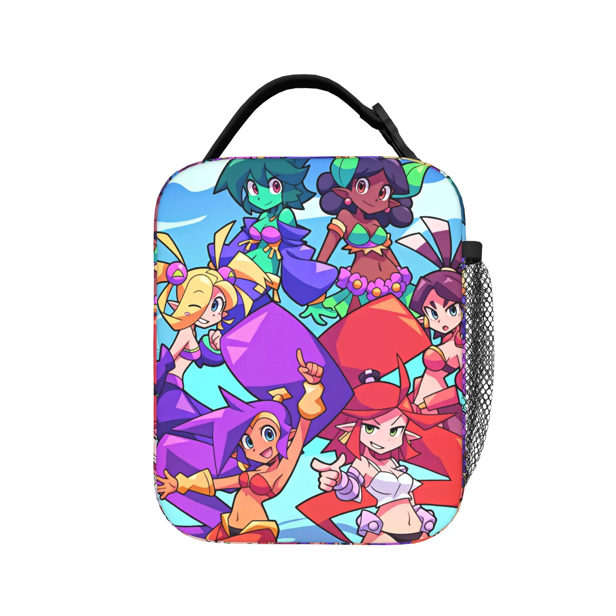 Shantae Half Genies  Lunch Bag For Unisex  Designer Lunch Box Leisure Picnic Cooler Bag Convenient Oxford Tote Food Bags
