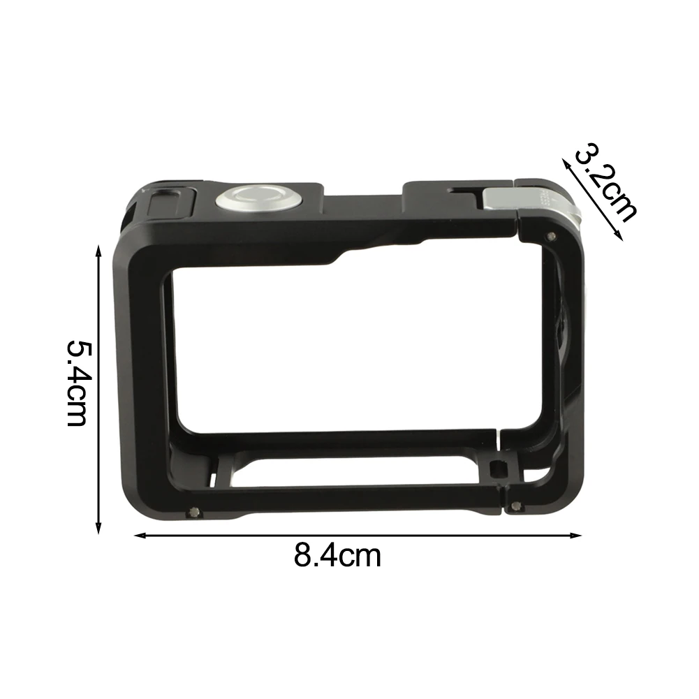 Robust Metal Cage for DJI Action 6 Built to Protect Against Drops Scratches and Environmental Exposure During Active Use
