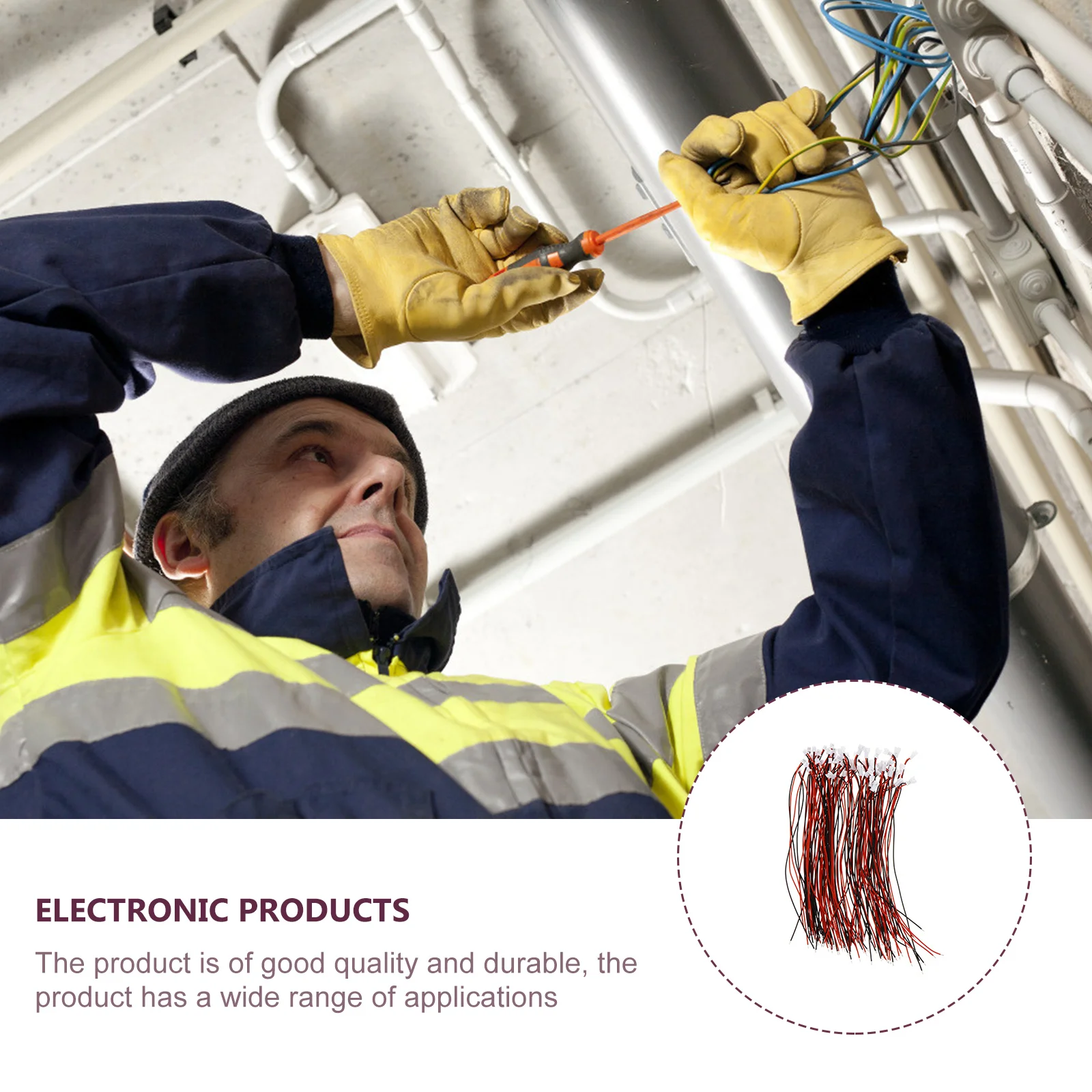 

30Pairs 2 Pin Plug Connection with Wire Terminal Connector Cable Female Male Assembly Industrial Grade Resistance for Long Term