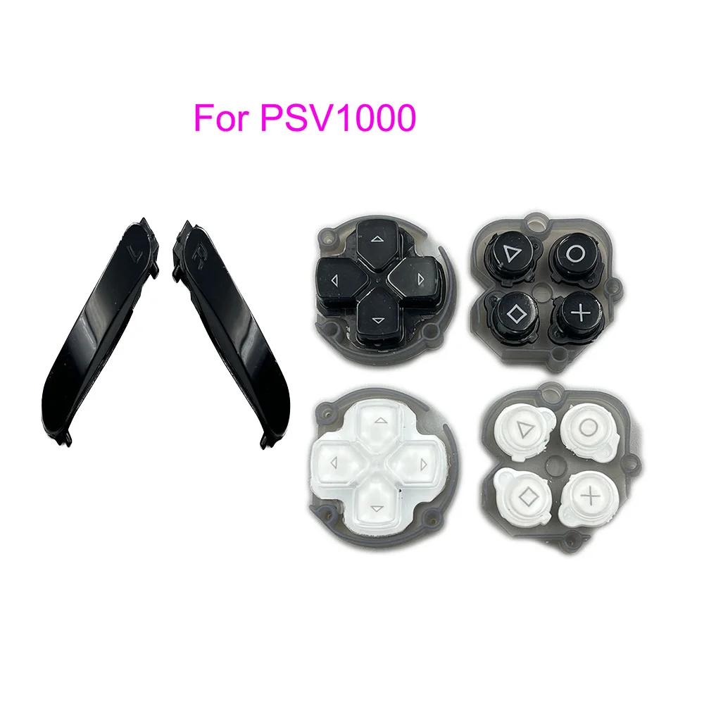 1PC Replacement L R Trigger Button fo PSV Vita PS Vita PSV 1000 D-Pad  Function Direction Button for PSV 1000 Cross Button