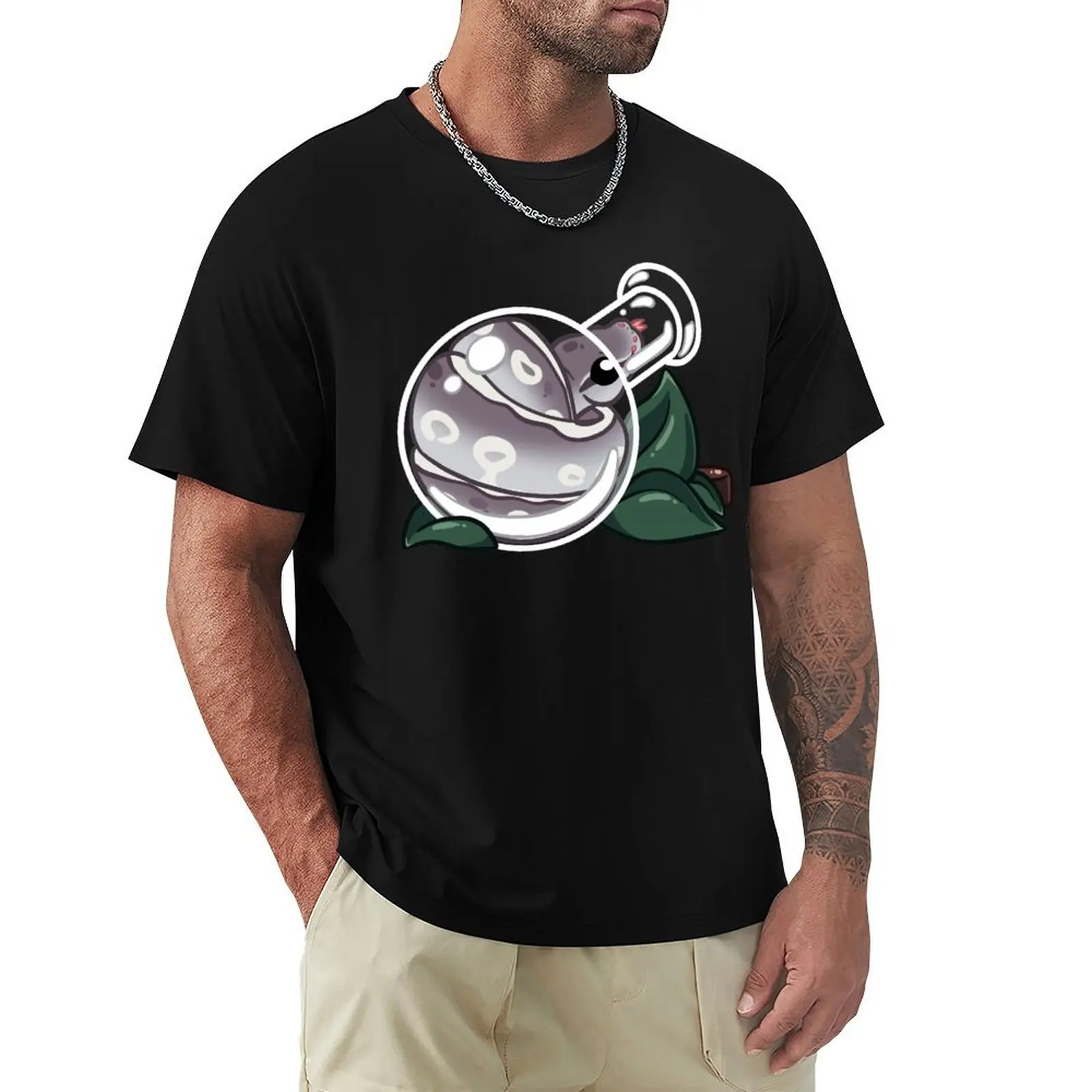 Mystic Potion Ball Python T-Shirt Worker Basic Short Sleeve Tee
