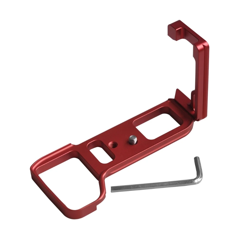 Quick Release แนวตั้ง L Bracket Mount Quick Release Plate Hand Grip กล้องสำหรับ A7R3 A7M3 A7R III DSLR