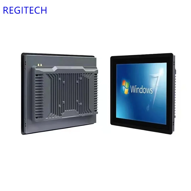 Regitech 15.6 Inch Win 10  Core I3/i5/i7 Industrial Panel PC with Capacitive Touch All-in-One Computer